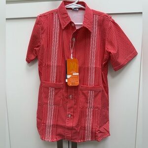 Red Checkered Men's Shirt